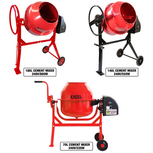 Electric cement mixer portable - electric,