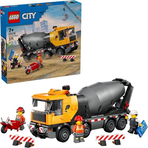 Used lego city cement mixer - city,