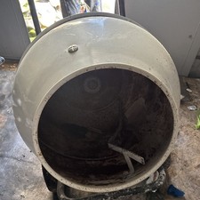 Grey Cement mixer with stand