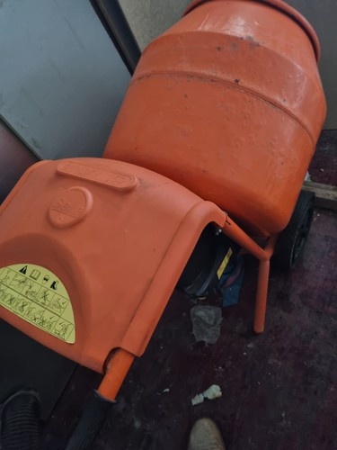 Cement mixer with stand - cement,